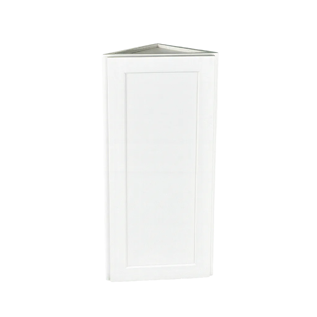 Vita Cabinetry Angled Wall Cabinet (AW1230, AW1236, AW1242) — 5/8″ Grade A plywood construction, dovetail drawers, soft-close hardware