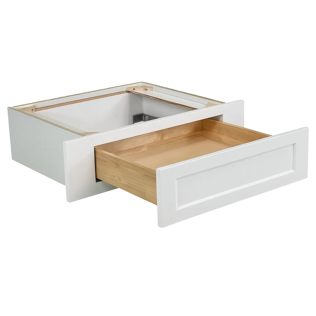 Vita Cabinetry Vanity Desk Drawer (VDD3021) — 5/8″ Grade A plywood construction, dovetail drawers, soft-close hardware
