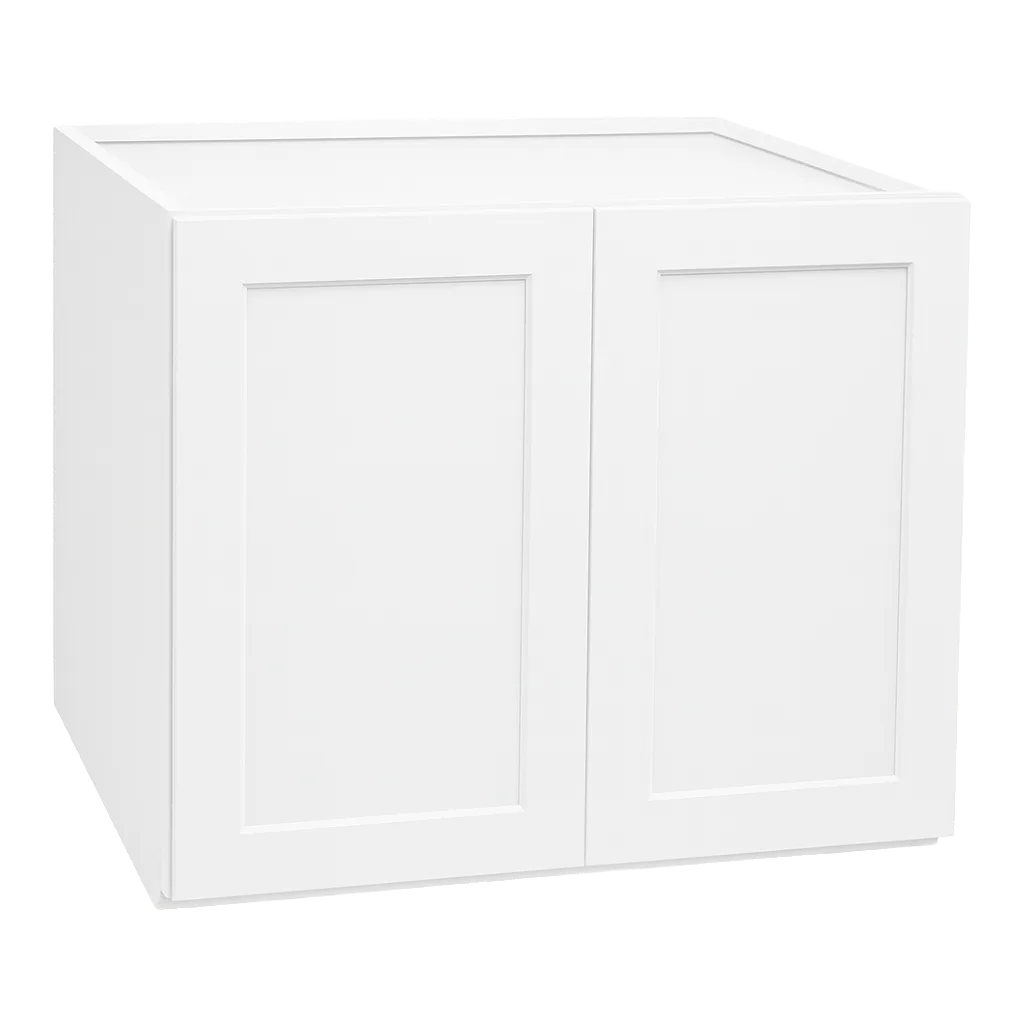 Vita Cabinetry Wall Refrigerator Cabinet · 24″ Deep (W301224, W361224, W301824) — 5/8″ Grade A plywood construction, dovetail drawers, soft-close hardware