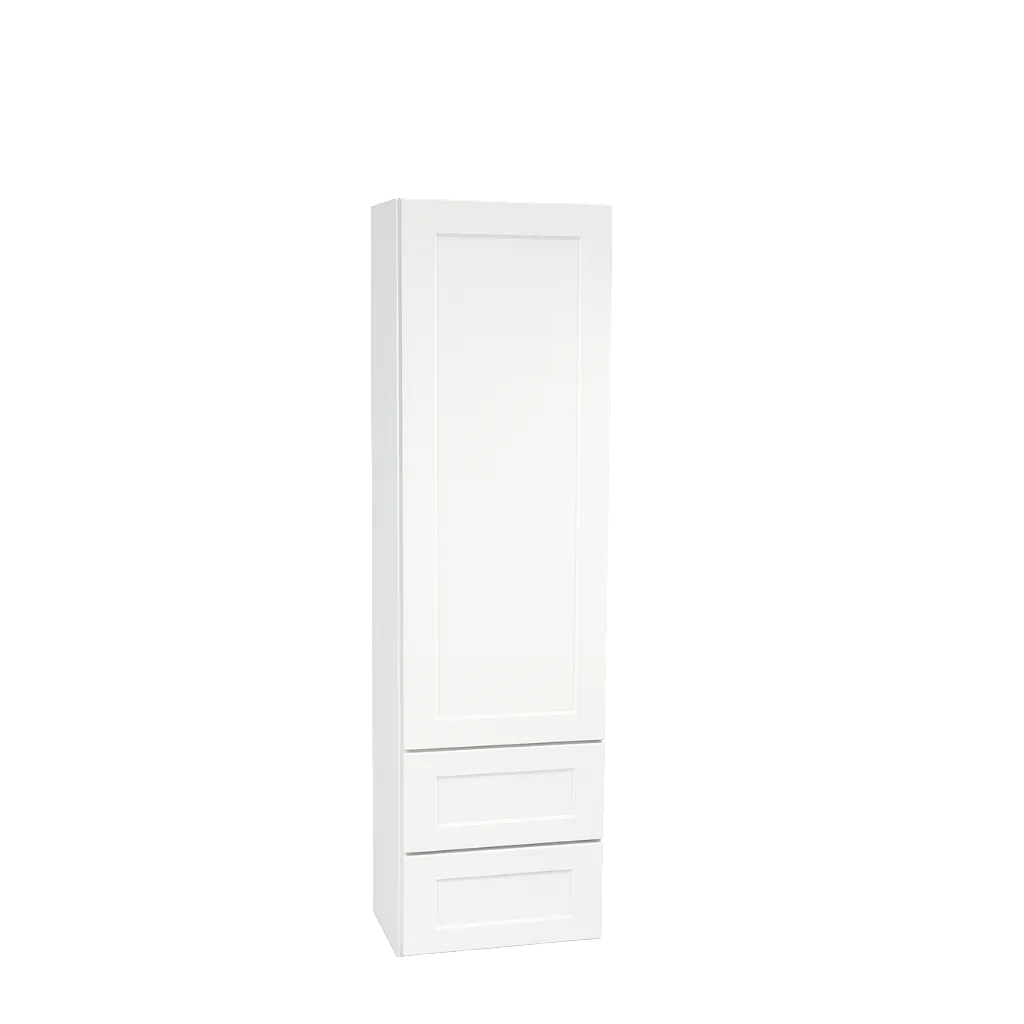 Vita Cabinetry Vanity Tower (VT1551) — 5/8″ Grade A plywood construction, dovetail drawers, soft-close hardware