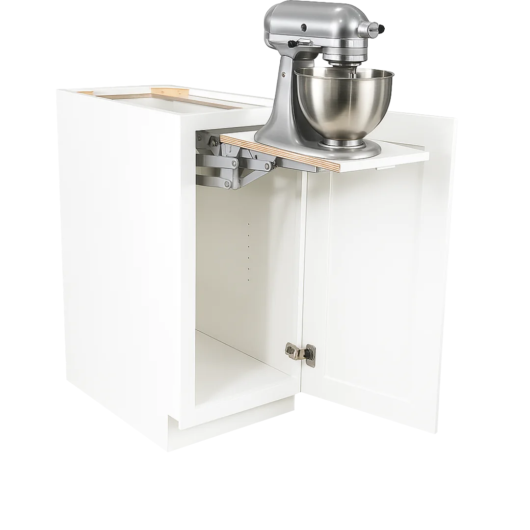 Mixer Lift cabinet organizer — Vita Cabinetry