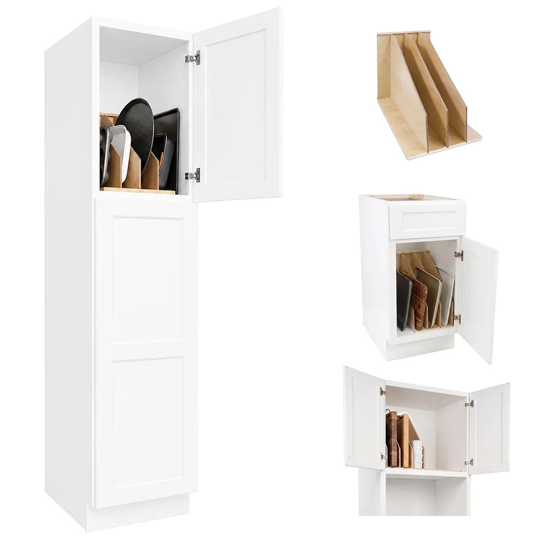 Tray Divider Insert TD3 cabinet organizer — Vita Cabinetry